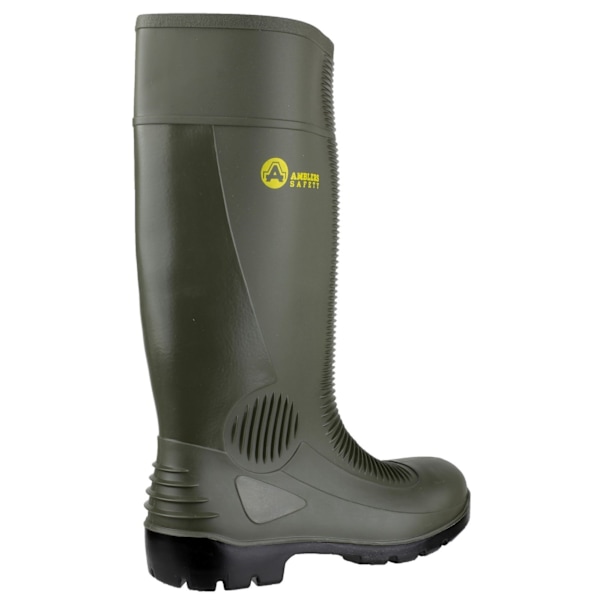 Amblers Steel FS100 Säkerhetsstövlar i PVC för Herrar 41 EUR Gröna Green 41 EUR