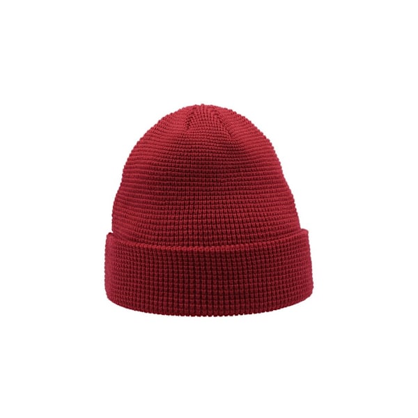Atlantis Blog Waffle Beanie One Size Röd Red One Size