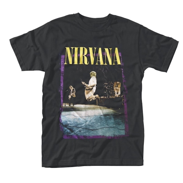 Nirvana Unisex Adult Stage Jump T-Shirt M Svart Black M