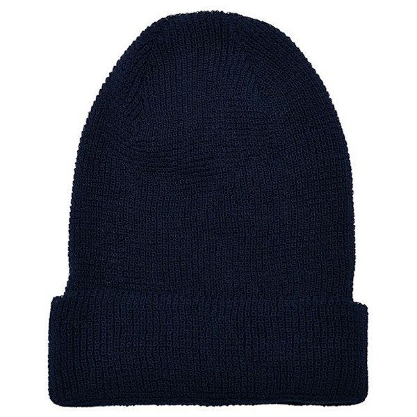 Flexfit Unisex Vuxen Stickad Våffelmössa En Storlek Marinblå Navy One Size