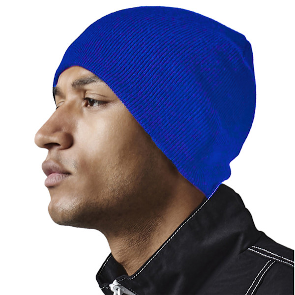 Beechfield Original Recycled Beanie One Size Royal Blue Royal Blue One Size