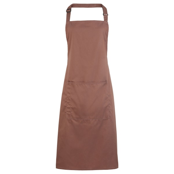 Premier Dam/Kvinnors Färger Bip Förkläde Med Ficka / Arbetskläder Mocha One Size
