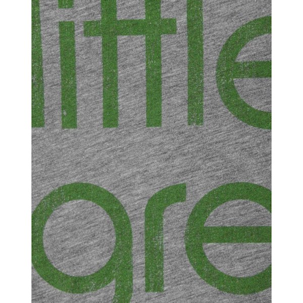 Junk Food Damkläder/Dam Little Green Tee T-shirt S Gråmelerad Grey Marl S