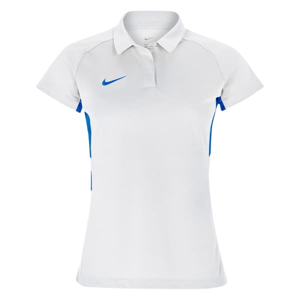 Nike Dam Kontrastpanel Raglan Pikétröja M Vit White M