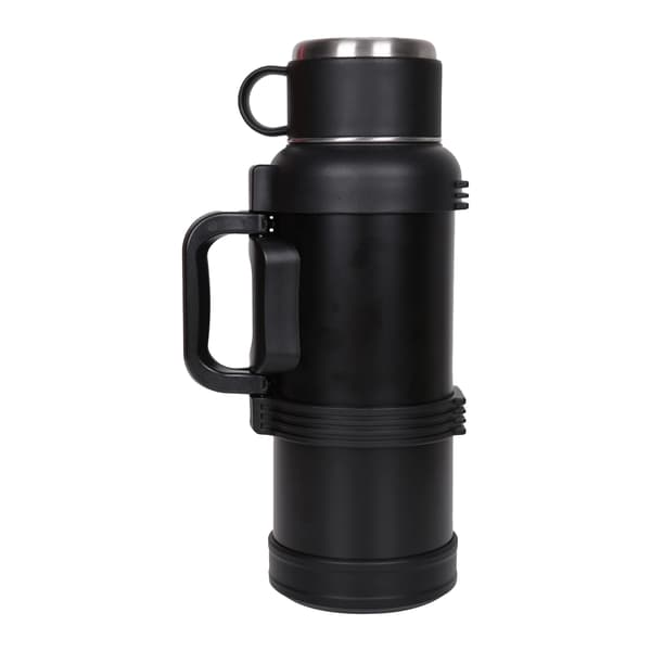 Mountain Warehouse Camping Termos och Kopp Set En Storlek Svart Black One Size