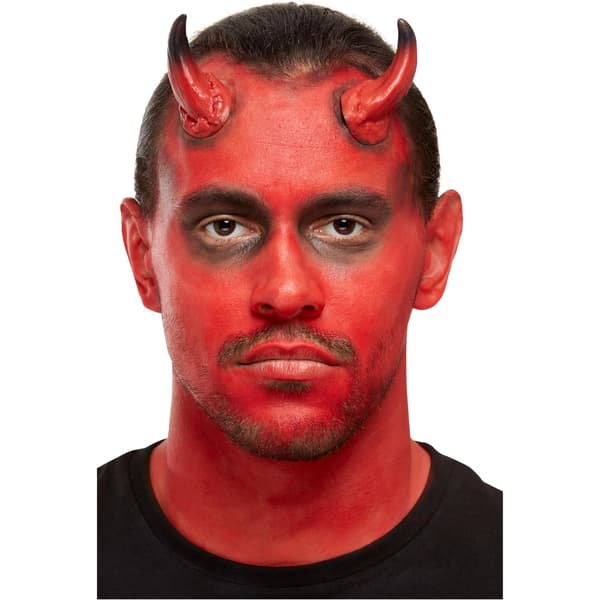 Smiffys FX Aqua Devil Kostym Sminkset En Storlek Röd/Svart Red/Black One Size