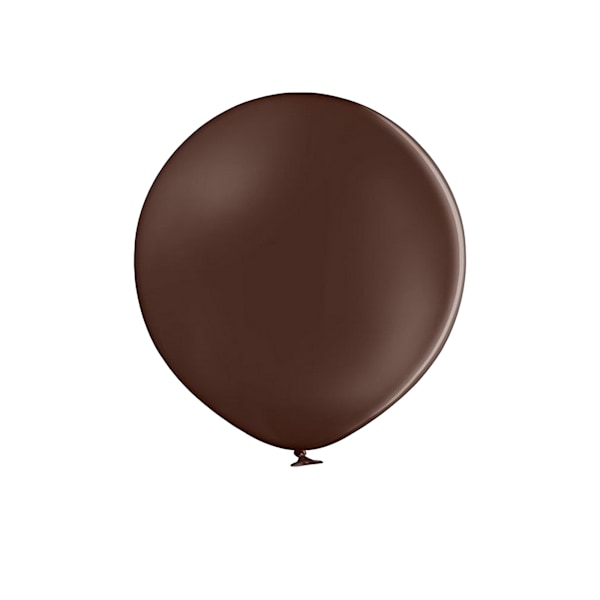 Belbal enfärgade ballonger One Size Pastel Cocoa Brown Pastel Cocoa Brown One Size