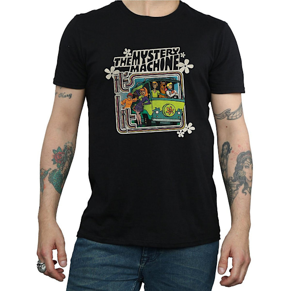 Scooby Doo The Mystery Machine Bomull T-shirt S Svart Black S