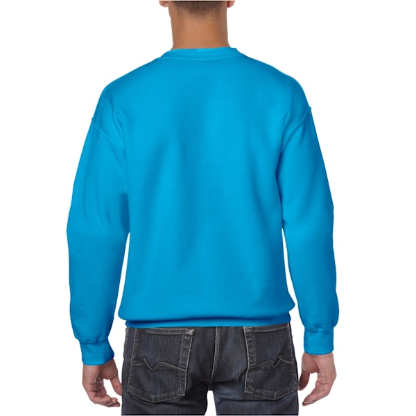 Gildan Herr Heavy Blend Sweatshirt M Safirblå Sapphire Blue M