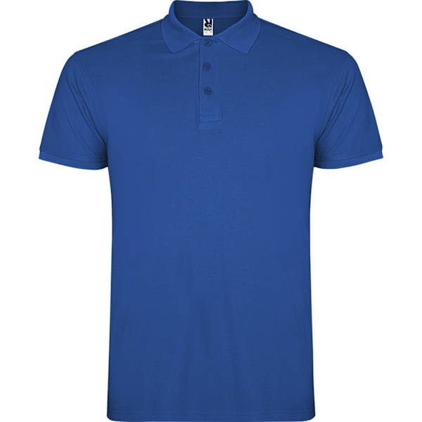 Roly Barn/Barn Star Kortärmad Polotröja 5-6 År Roy Royal Blue 5-6 Years