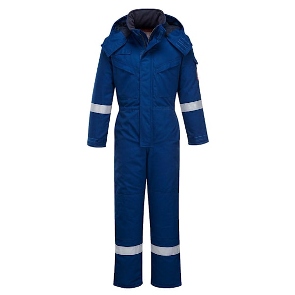 Portwest Unisex Vuxen Flamresistent Antistatisk Vinteroverall Royal Blue L R