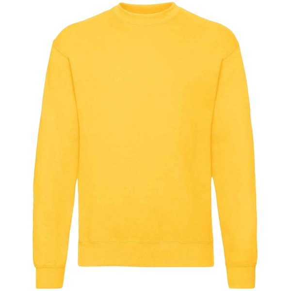 Fruit of the Loom Mens Classic 80/20 Set-in Sweatshirt XXL Solros Sunflower XXL