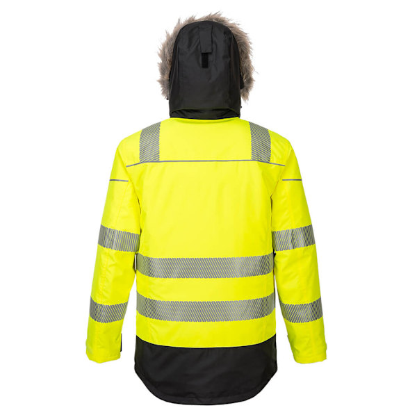 Portwest Herr PW3 Hi-Vis Vinterjacka M Gul/Svart Yellow/Black M