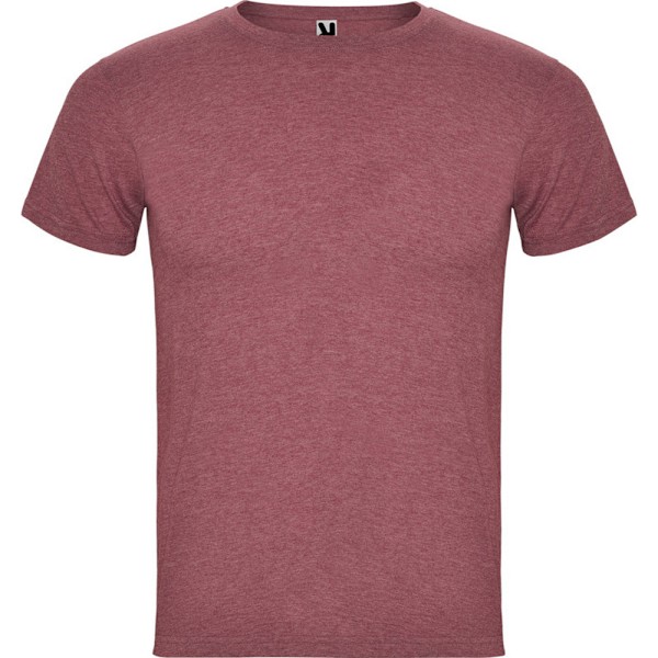 Roly Herr Fox Heather Kortärmad T-shirt XXL Granatröd Garnet XXL