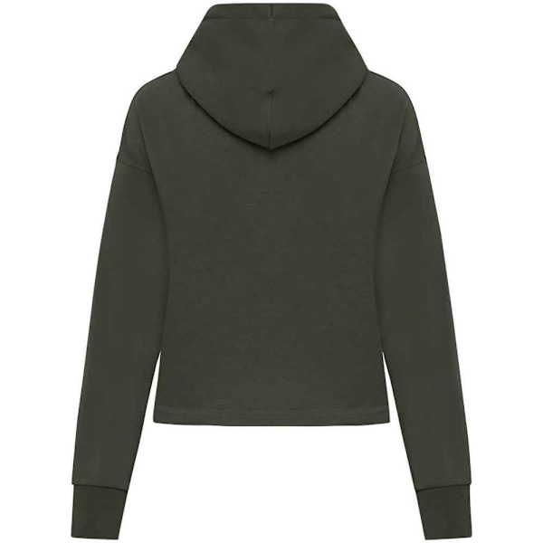 Native Spirit Dam/Dam Full Zip Hoodie 14 UK Ekologisk Khaki Organic Khaki 14 UK