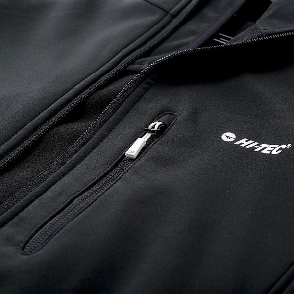 Hi-Tec Herr Caen Soft Shell Jacka M Svart Black M