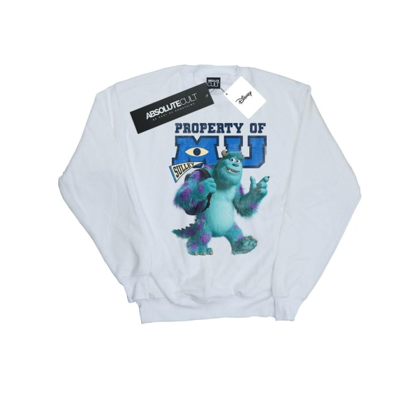 Disney Womens/Ladies Monsters University Property Of MU Sulley White S