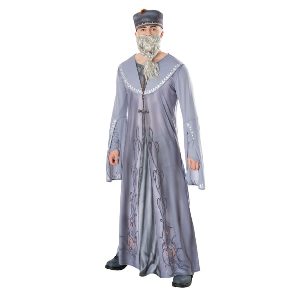 Harry Potter Unisex Adult Dumbledore Costume XL Silver Silver XL