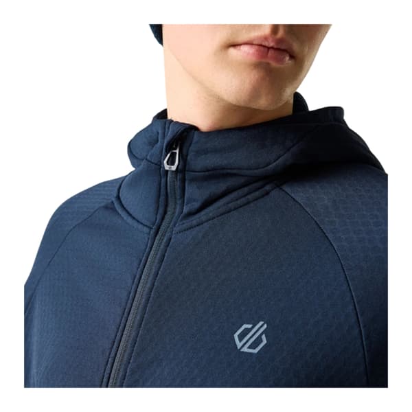 Regatta Herr Venture Stretch Hooded Midlayer S Marinblå Navy S