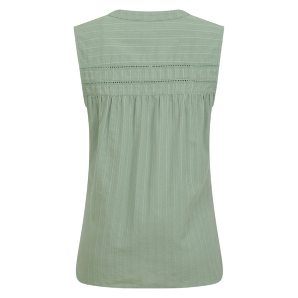 Mountain Warehouse Dam/Dam Petra Ärmlös Skjorta 8 UK Kh Khaki Green 8 UK