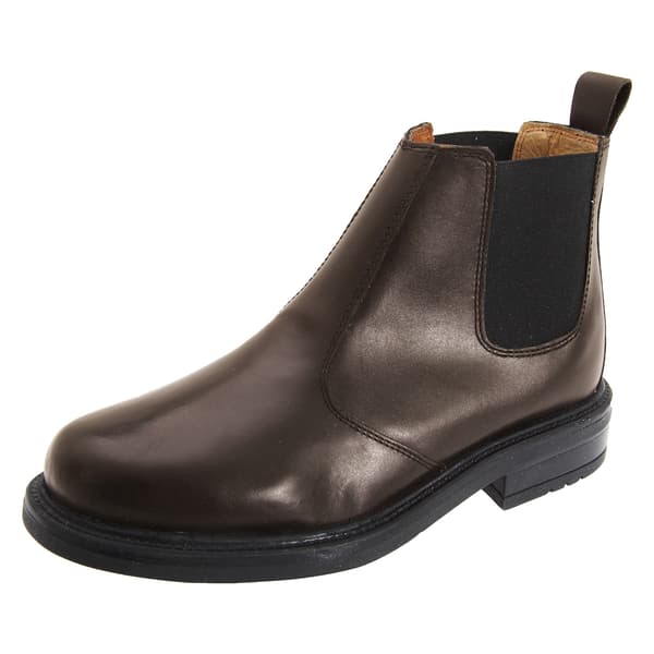 Roamers Herr Läder Kvartersfoder Gusset Chelsea Boots 10 UK Brown 10 UK