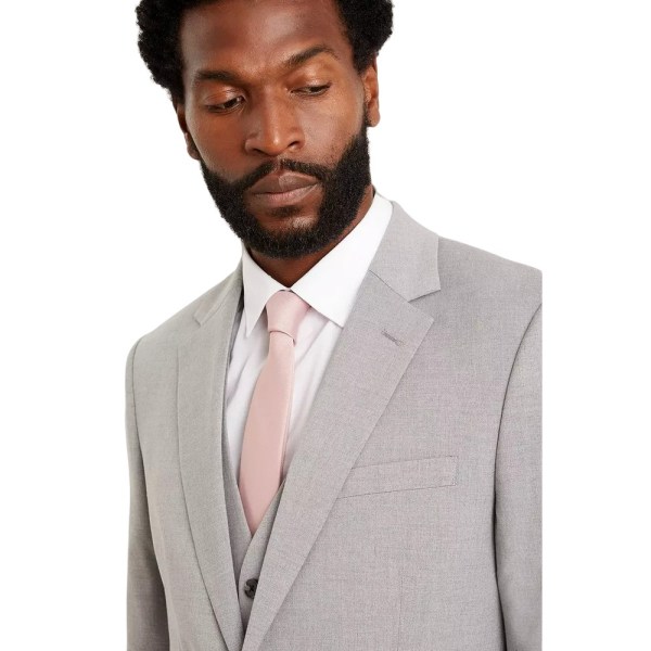 Burton Essential Slim Suit Jacket 46R Ljusgrå Light Grey 46R