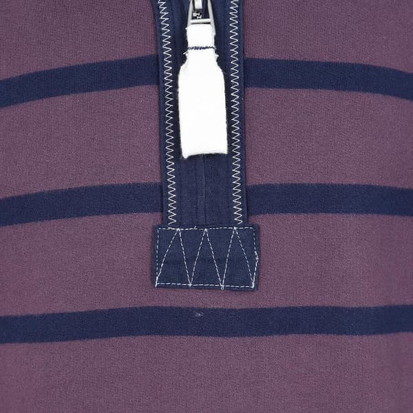 Lazy Jacks Randig Sweatshirt för Barn 3-4 År Druva Grape 3-4 Years