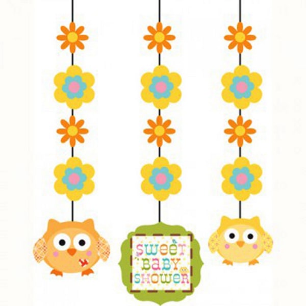 Creative Converting Happi Tree Baby Shower Decorations (Pack of Multicoloured One Size