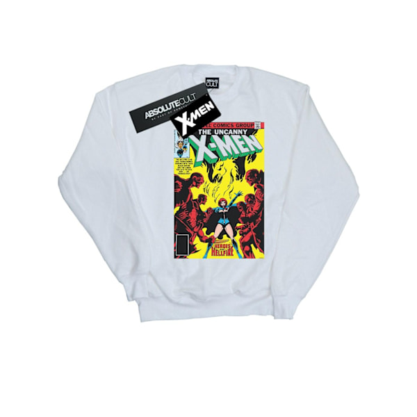 Marvel Mens X-Men Phoenix Black Queen Sweatshirt XXL Vit White XXL