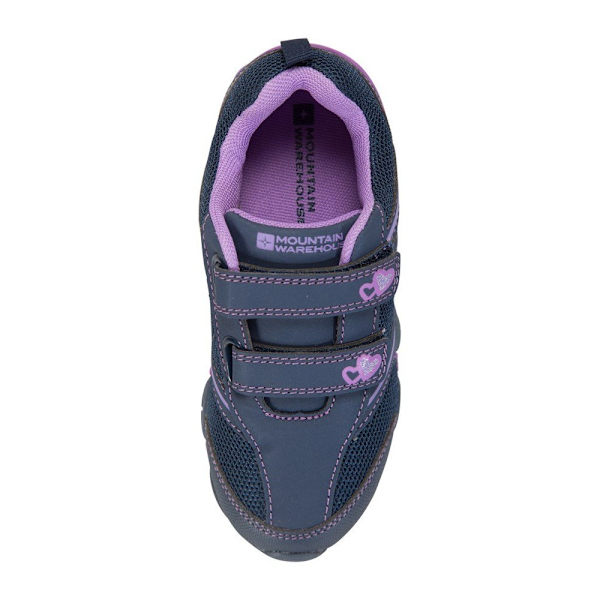 Mountain Warehouse Childrens/Kids Light Up Trainers 11 UK Child Navy/Lime Green 11 UK Child
