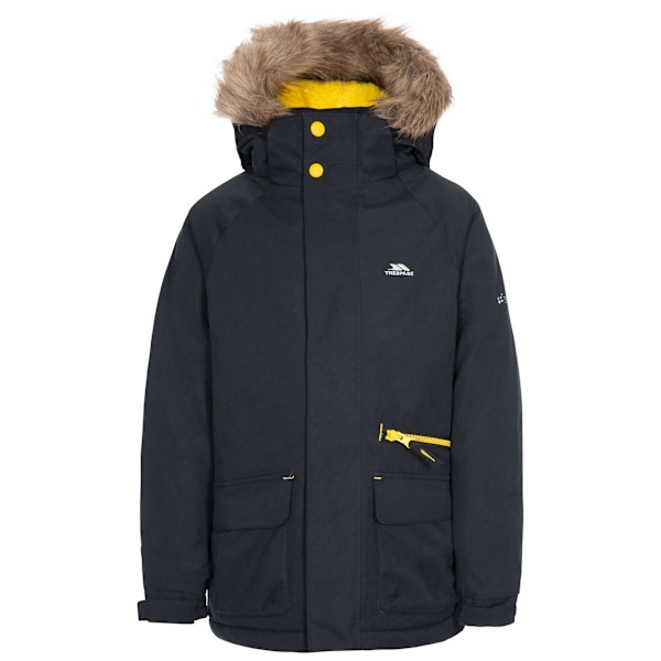 Trespass Barn/Barn Upbeat Parka 3-4 År Svart Black 3-4 Years