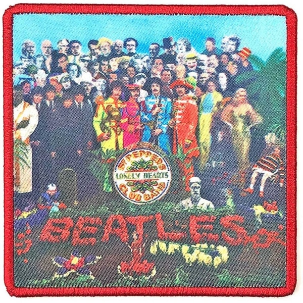 The Beatles Sgt Peppers Standard Iron On Patch One Size Multic Multicoloured One Size