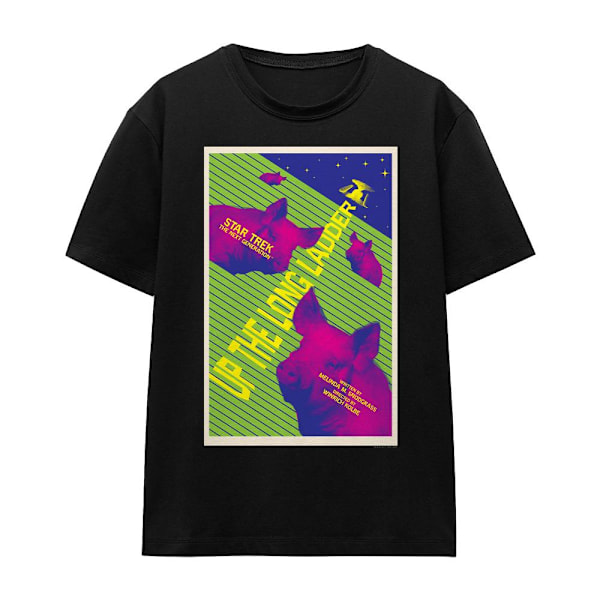 Star Trek Unisex Vuxen The Next Generation Säsong 2 Avsnitt 18 Black S