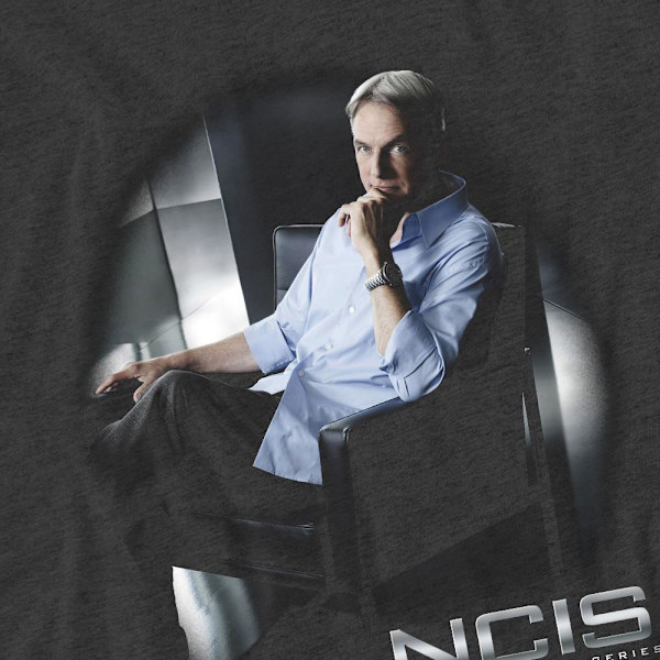 NCIS Unisex Vuxen Gibbs Tänker T-shirt XL Kolgrå Charcoal XL