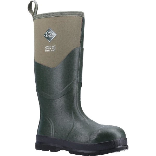 Muck Boots Unisex Adults Chore Max S5 Safety Welllington 6 UK M Moss 6 UK