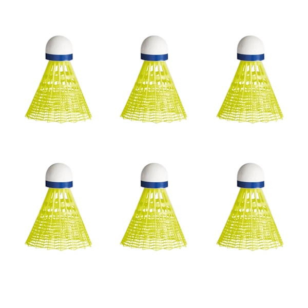 Yonex Mavis 600 Badmintonboll (6-pack) One Size Gul Yellow One Size