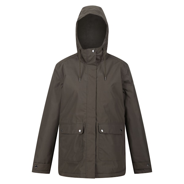 Regatta Dam/Dam Broadia Vattentät Jacka 24 UK Mörk Khaki Dark Khaki 24 UK