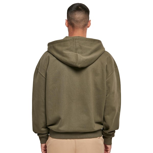 Bygg ditt varumärke Herr Ultra Heavyweight Full Zip Hoodie XS Oliv Olive XS