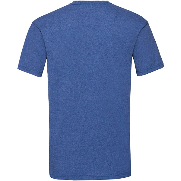 Fruit Of The Loom Mens Valueweight Kortärmad T-shirt 2XL Ret Retro Heather Royal 2XL