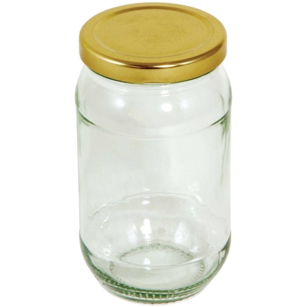 Tala Rund Konserveringsburk 900g Klar/Guld Clear/Gold 900g