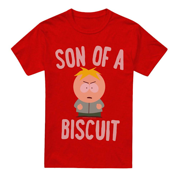 South Park Unisex Vuxen Butters Biscuit T-Shirt M Röd Red M