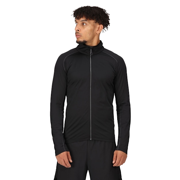 Regatta Professional Herr Stretch Midlayer med Hel Dragkedja XL Svart Black XL