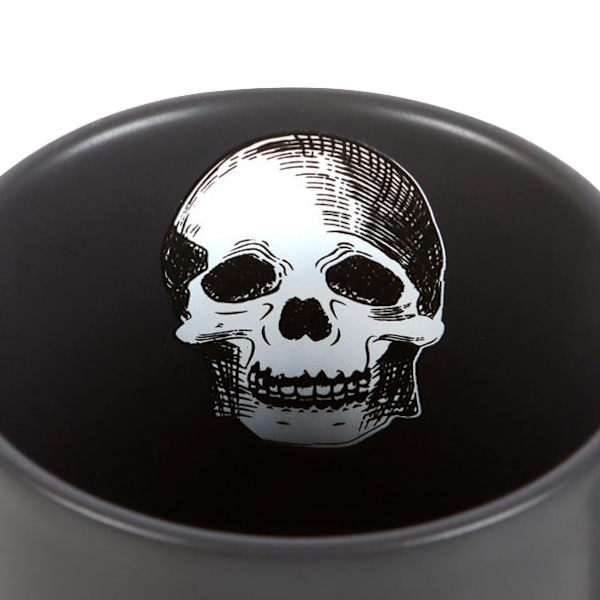Något Annorlunda Bara Försöker Att Känna Sig Levande Mugg En Storlek Svart Black/Gold One Size