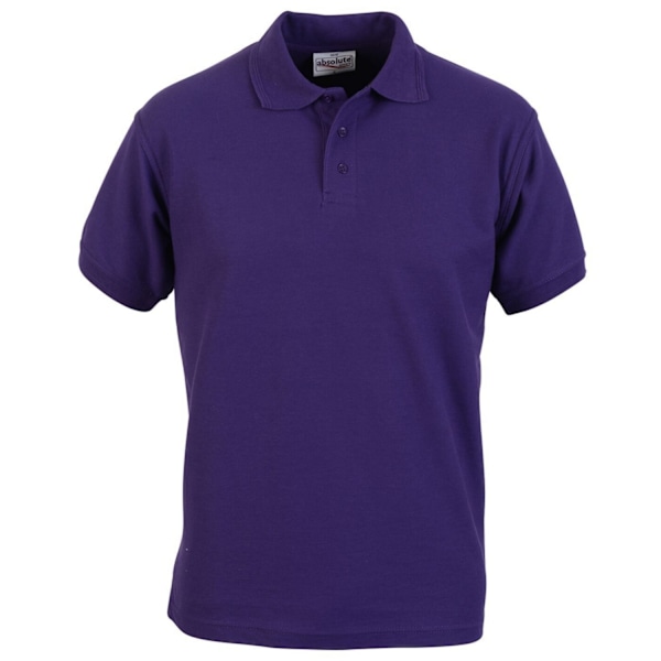 Absolute Apparel Precision Pikétröja för Män 7XL Lila Purple 7XL