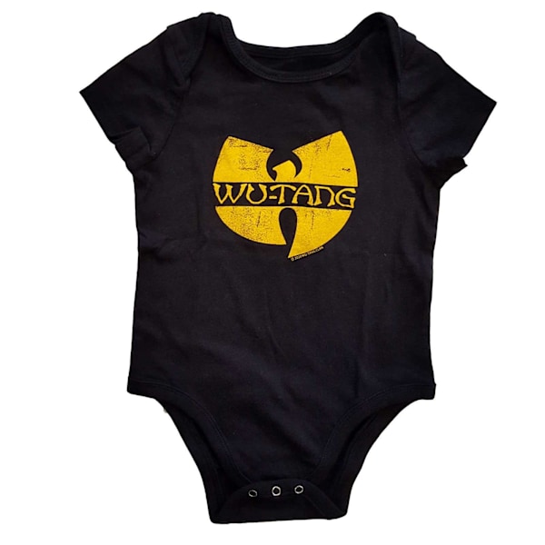 Wu-Tang Clan Baby Logo Babygrow 0-3 månader Svart Black 0-3 Months