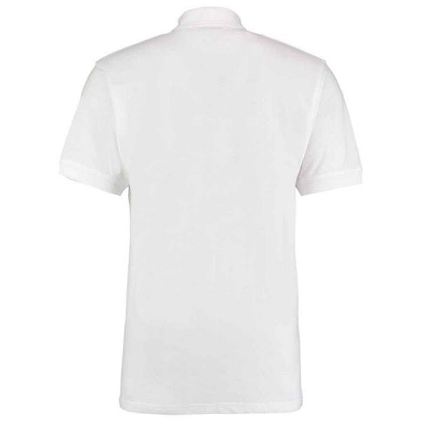 Kustom Kit Herr Arbetskläder Heather Pikétröja XL Vit White XL