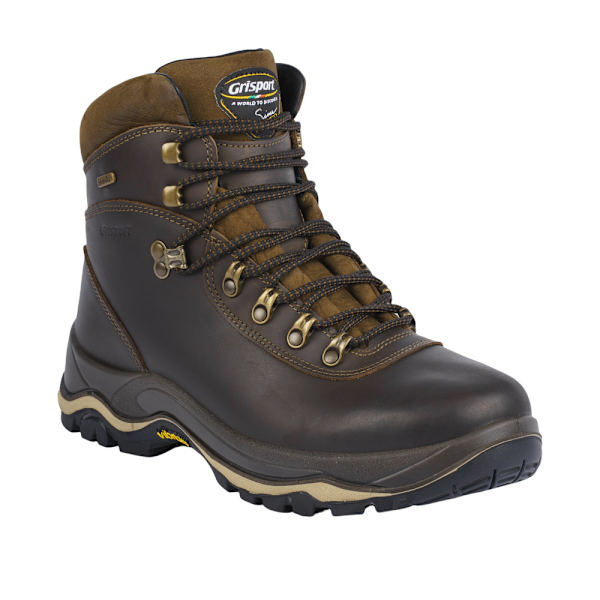 Grisport Evolution Vaxat Läder Vandringskängor 6 UK Brun Brown 6 UK