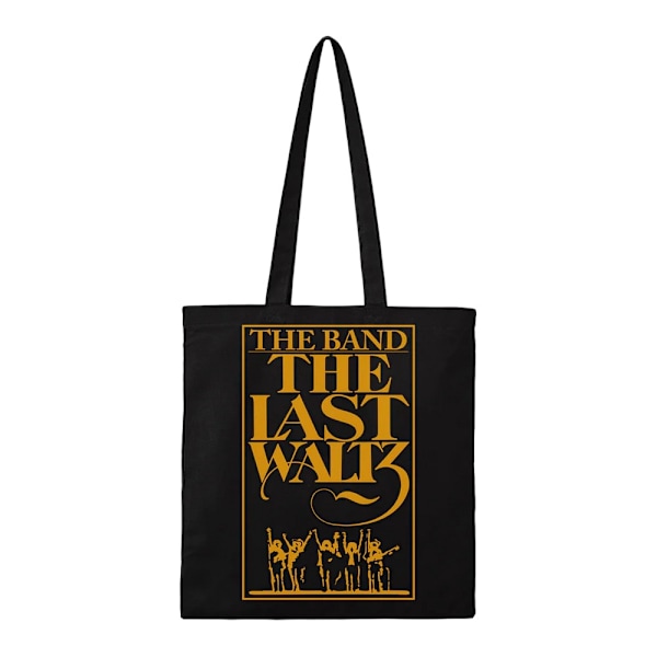 RockSax The Last Waltz The Band Tote Bag One Size Svart/Gul Black/Yellow One Size