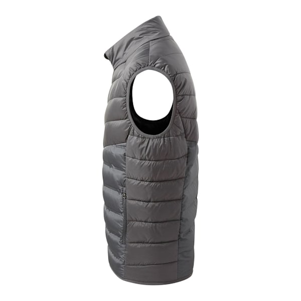 2786 Herr Mantel Moulded Gilet XL Stål Steel XL