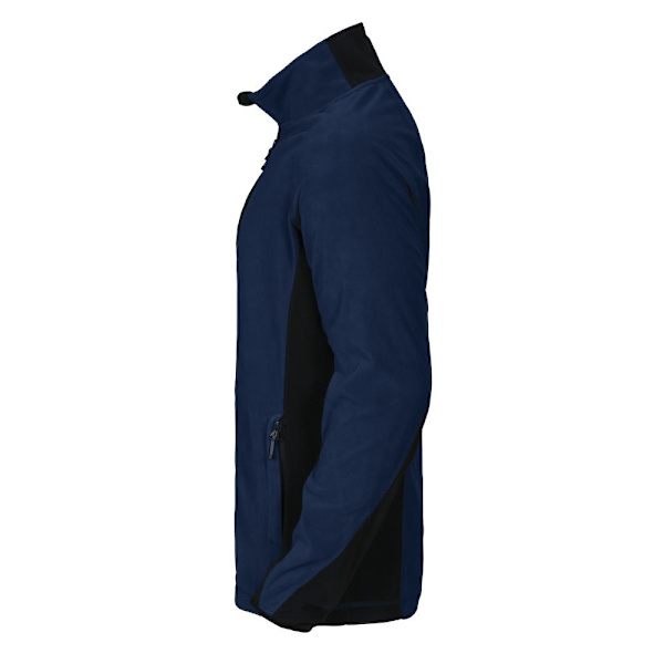 Projob Herr Microfleece Jacka 4XL Marinblå Navy 4XL